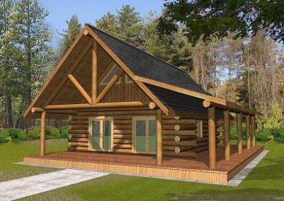 Planos de casa de madera
